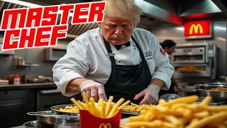 Moron McDonalds quotChefquot Says Trump Will Fail at Cooking Fries [upl. by Annailuj784]