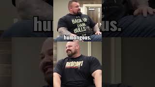 Brian Shaw amp Eddie Hall First Time Meeting Story shorts funny strongman [upl. by Enar]