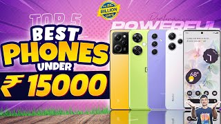 Top 5 Best Smartphone Under 15000 in October 2023  Best MidRange Phone Under 15000 in INDIA 2023 [upl. by Aibun]