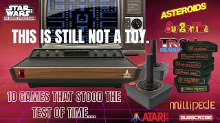 Atari 2600  10 Games That Stood the Test of Time [upl. by Adiuqram]