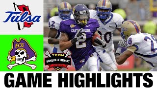 East Carolina vs Tulsa Highlights  2023 FBS Week 13  College Football Highlights [upl. by Enyad]