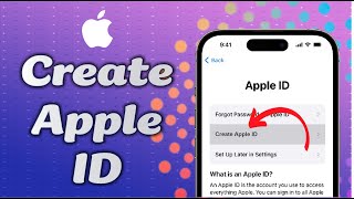 How to Create Apple ID Account on iPhone iPad or Mac Plus Using Gmail [upl. by Fadden]