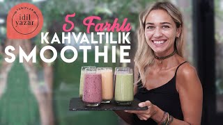 5 NEFİS SMOOTHIE TARİFİ  KAHVALTILIK [upl. by Atikihc]