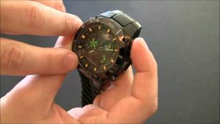 Casio Edifice Black Label EQWM1100DC1A2 Watch Review [upl. by Llyrpa]