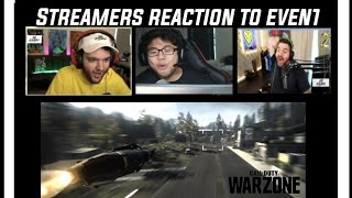 Streamers react to the end of Verdansk  Nuke Event in Call of Duty Warzone [upl. by Wymore620]