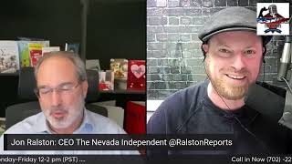 Jon Ralston Shares Information About Early Voting Numbers in Nevada [upl. by Acirea]