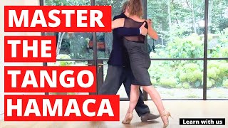 Easy Tango Hamaca Step Milonguero Tango Step you SHOULD Know [upl. by Sahc343]