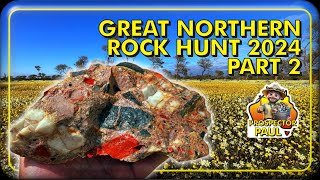 The Great Northern Rock Hunt Part 2  Warriedar Station crystals rockhound amateur geology gems [upl. by Gustafsson]