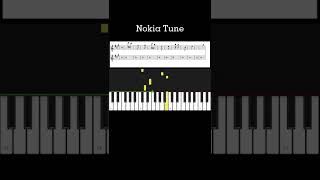 Nokia Ringing Tone in Synthesia Piano [upl. by Weld657]