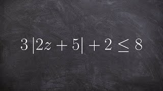 Learn how to solve absolute value inequalites by creating compound inequalities [upl. by Yhtomiht]