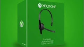 Xbox One Chat Headset Unboxing And Review [upl. by Dulcea891]