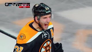 Patrice Bergeron  All Career Playoff Goals [upl. by Etnohc922]