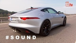 Jaguar FType Coupé V6 S  Sound [upl. by Anderer]