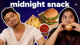 Who Has The Best Midnight Snack Order  BuzzFeed India [upl. by Hsara]