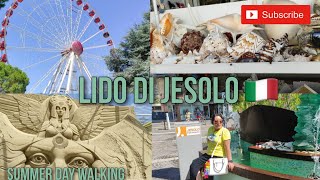 Lido di Jesolo Italy walking tour 2023 [upl. by Sacci]