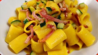 PASTA CON ZUCCHINE E SPECK [upl. by Lyndes743]