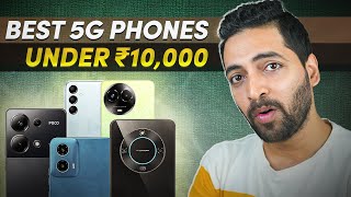 Top 5 Paisa Wasool 5G Phones Under ₹10000 MAY 2024 [upl. by Jerrome]