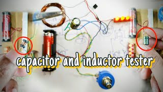 capacitor amp inductor Tester [upl. by Kusin]