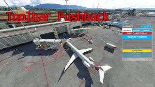 L’outil de pushback ultime   MSFS 2020  Toolbar Pushback [upl. by Keriann]