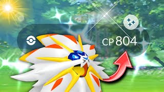 😇 Solgaleo helps me to catch boosted shiny in pokemon go [upl. by Spear]