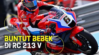 MOTOGP  HONDA UJI DUCKTAIL DAN WINGLET BARU DI JEREZ  tmcblog [upl. by Idner787]