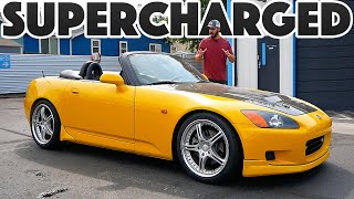 Supercharged Honda S2000 Review amp Drive  Pure joy [upl. by Anuahsar]