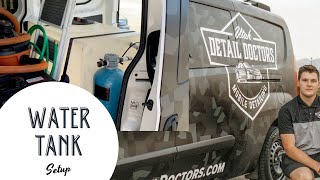 Best Mobile Detailing Water Tank Setup [upl. by Bigford]