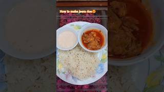 jeera Rice🥰 recipe How to Make Perfect jeera Rice Flavoured Cumin Rice Easy jeera Rice Recipe😋🥰😍 [upl. by Gisela179]