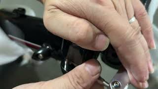 Folding Bicycle Locking Clip Installation [upl. by Boles702]