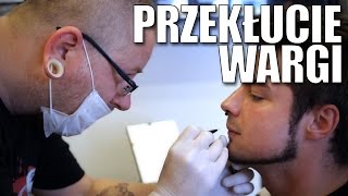 Przekłucie wargi  gojenie pielęgnacja kolczyk ✪ Bezpieczny piercing ✪ [upl. by Neened]