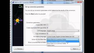PaperPort v14 Batch Convert MAX Files to PDF [upl. by Shaper]