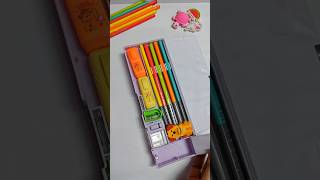 Filling Pencil Case filling 90spencilcaseschoolsupplies youtubepartnershotstiktok [upl. by Toiboid]