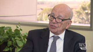 WSJ Live Presents Rupert Murdoch Interviewed [upl. by Nyrehtac]