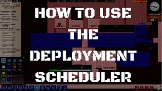 Prison Architect  How To Use the Deployment Scheduler [upl. by Troyes]