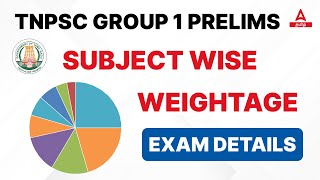 TNPSC GROUP 1 EXAM DETAILS  SUBJECTWISE WEIGHTAGE PREPARATION STRATEGY AND SYLLABUS PATTERN [upl. by Bork]