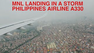 Philippine Airlines  Manila Ninoy Aquino MNL International Airport Landing [upl. by Gagliano]