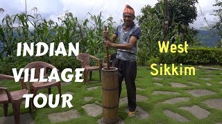 West Sikkim village Tour Yuksom Episode 9 Chhurpi making process  Sikkim village Tour [upl. by Hewet498]