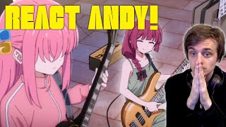 React Andy Bocchi the Rock Episode 6 Gigawoman Bassist [upl. by Anneuq954]