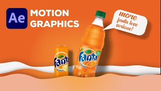 PRODUCT PROMO in Motion Graphics  After Effects Tutorial  Motion Rex [upl. by Llerehc]