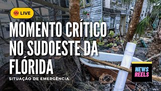 Ventos Violentos e Risco de Tornado na Ponte Matt Leche  Cobertura Ao Vivo [upl. by Annaiel485]