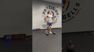 FIRE 30 Minute Double Kettlebell Workout kettlebellworkout [upl. by Gustaf]