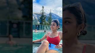 Alberta Hot Springs 🌊 travel youtubeshorts travelling shorts [upl. by Eittam345]