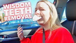 GETTING HER WISDOM TEETH REMOVED FUNNY  SHE CRIED FOR 2 HOURS AFTER  Family 5 Vlogs [upl. by Stephi805]