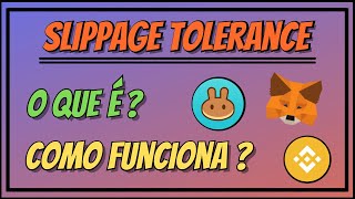 SLIPPAGE TOLERANCE NA PANCAKESWAP [upl. by Ratha]