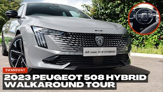 2023 Peugeot 508 Hybrid Walkaround Tour  Swansway Motor Group [upl. by Maxine434]