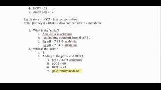 Arterial Blood Gas Analysis  Part 1 [upl. by Yuria62]