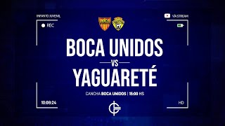 EN VIVO  Final Categoría Sub15 Boca Unidos quotAquot VS Yaguareté quotBquot [upl. by Relyhcs]