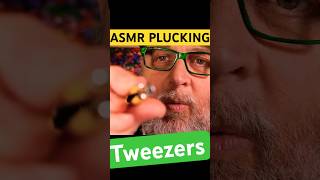 ASMR electron pulling face plucking ASMRPersonalAttention ASMRComfort ASMRTweezers ￼￼ [upl. by Melesa]