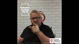 Asbestos testing tip 1 [upl. by Martin]