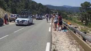 Tour de France 2013 Vaison la Romaine Gap col de veau [upl. by Tertius]